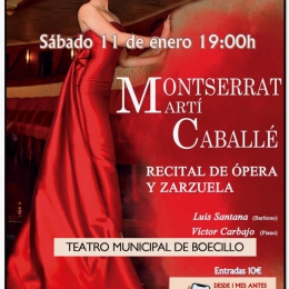 GRAN CONCIERTO LÍRICO MONTSERRAT MARTÍ CABALLÉ, LUIS SANTANA Y VICTOR CARBAJO